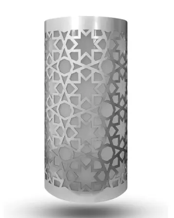 Светильник для хамама Marocco 300 RGB, цвет хром, IP68