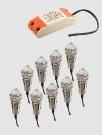 Звездное небо для турецкой парной HL Crystal Star LED  9