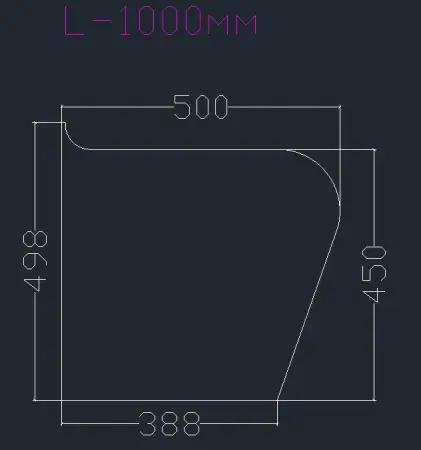 Скамья для турецкой парной Тип-2  450х500x1000мм, ПСБ-С 35