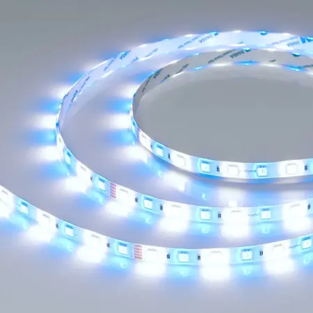 Комплект влагостойкой светодиодной ленты для хамама HLL-60-RGBW, IP67, 5м