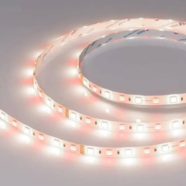 Комплект влагостойкой светодиодной ленты для хамама HLL-60-RGBW, IP67, 5м