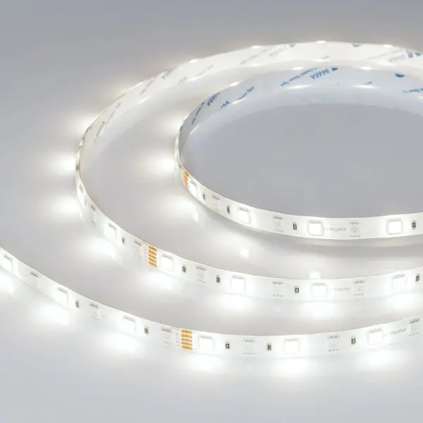 Комплект влагостойкой светодиодной ленты для хамама HLL-120-W, IP67, 5м, теплый белый